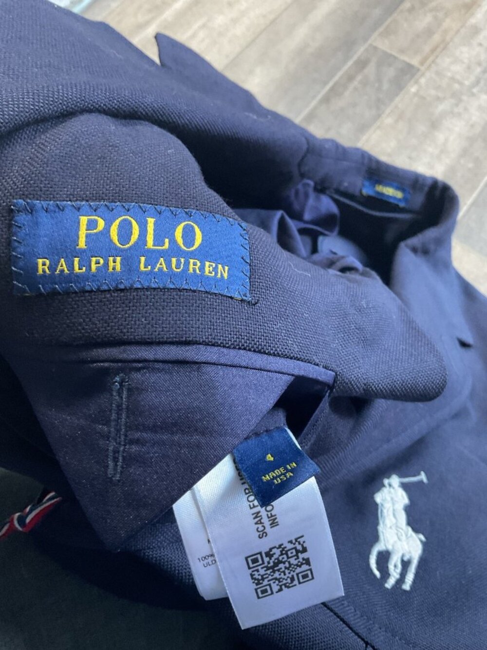 Polo Ralph Lauren NWT 2020 USA Olympics Womens 4 Opening Ceremony Blazer Navy - Picture 7 of 14